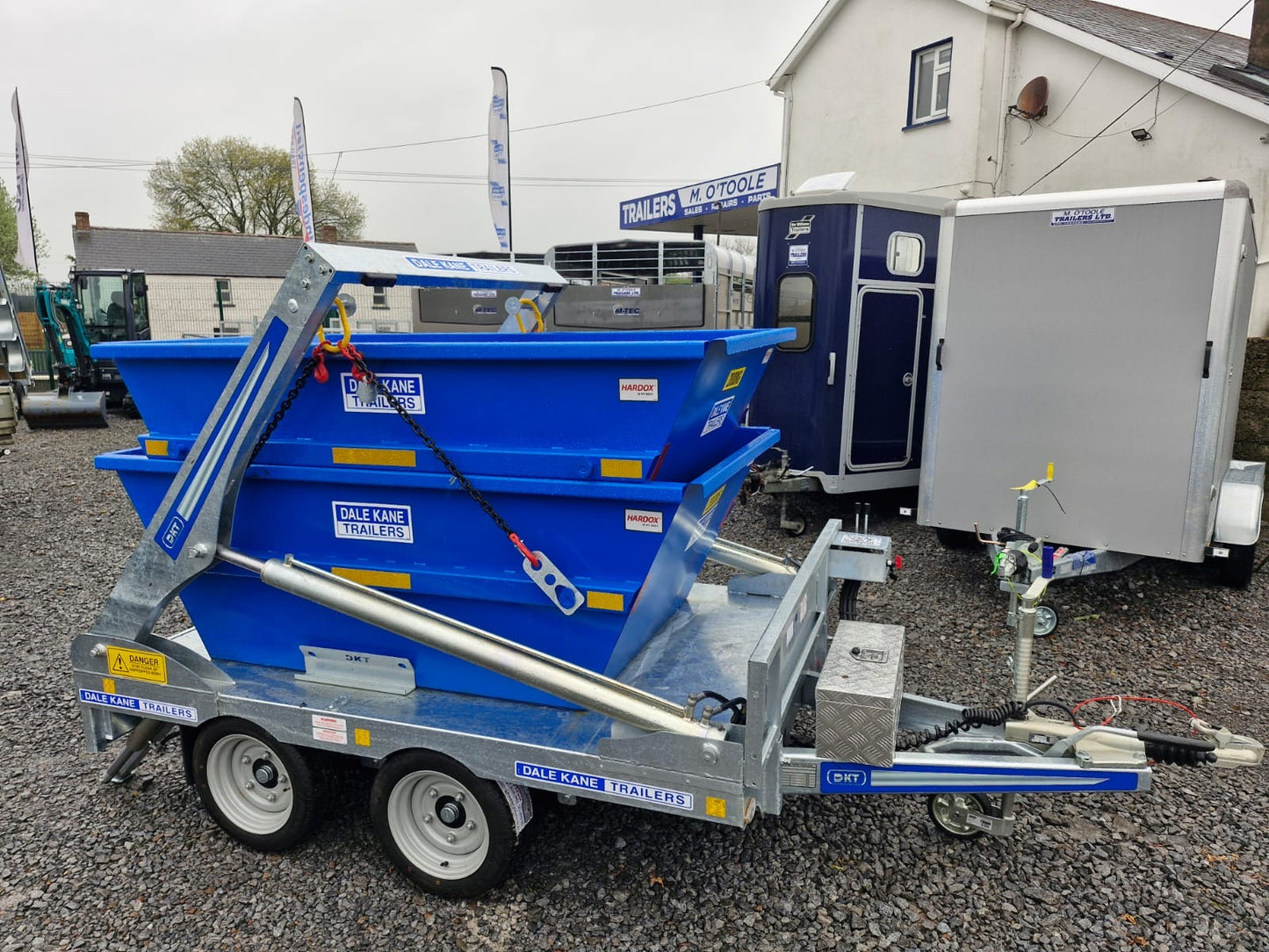 Dale Kane | 8' x 5' Skip Trailer M O Toole Trailers