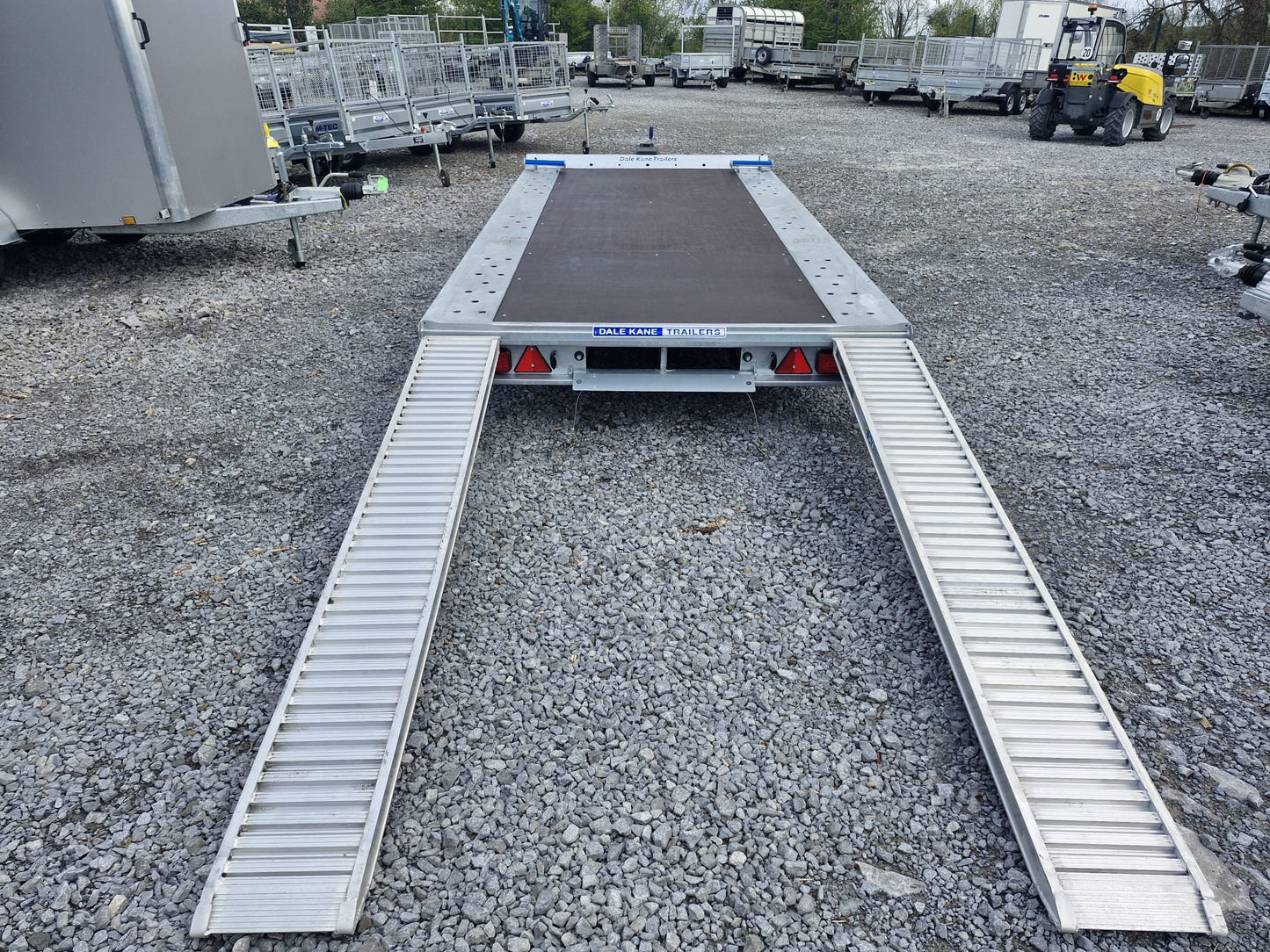 Dale Kane 16' x 6'6'' and 14' x 6''6'' low loader transporter trailers m o toole trailers