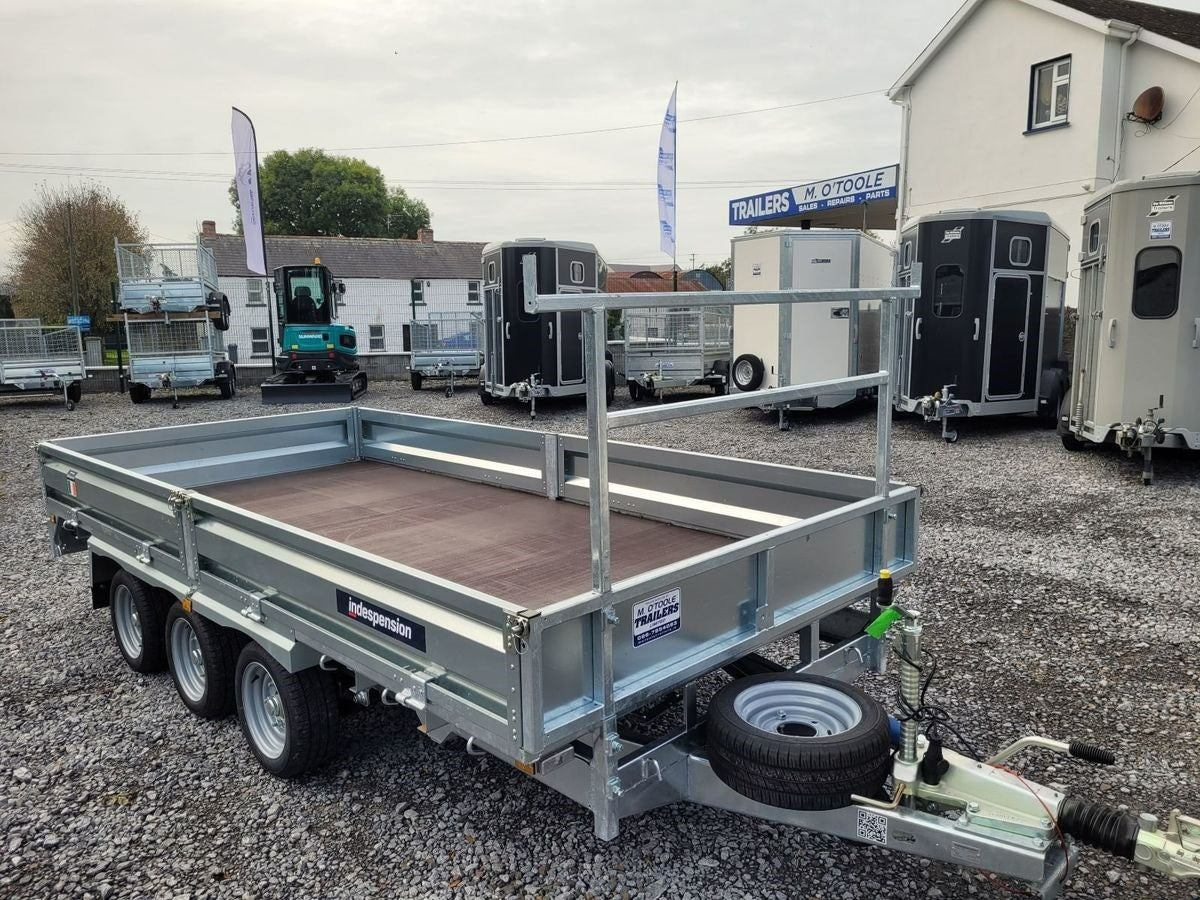 INDESPENSION 14' x 6'6'' DROPSIDE TRAILER