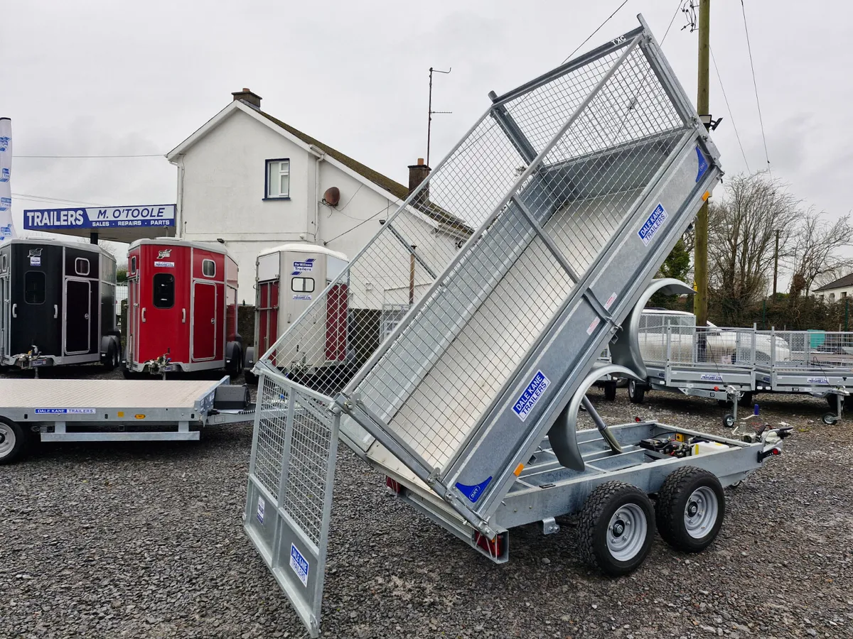 DALE KANE 10' x 5'6" TIPPING TRAILER