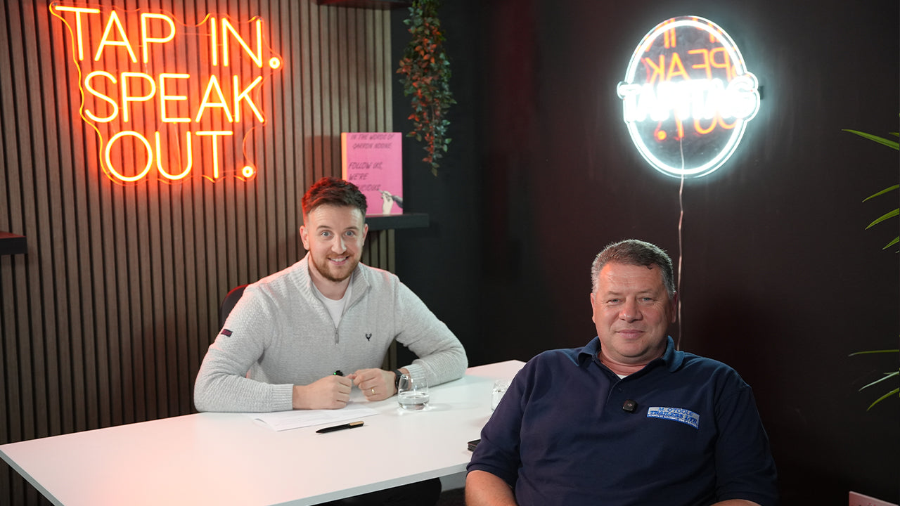 Load video: TAP IN. SPEAK OUT. PODCAST | SEASON 1 | MICK O’TOOLE (O’Toole Trailers) – Powered by TAPiTAG