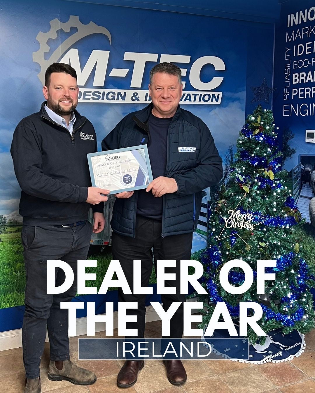 M-TEC Dealer of the Year - M O'Toole Trailers Kiltoom
