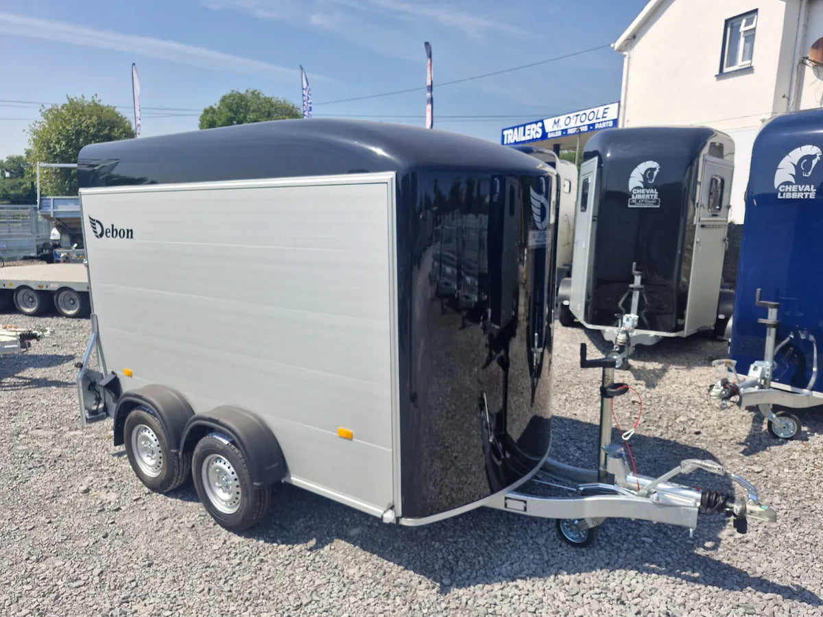 New Debon Roadster C500 twin-axle aluminium box trailer for sale in Ireland